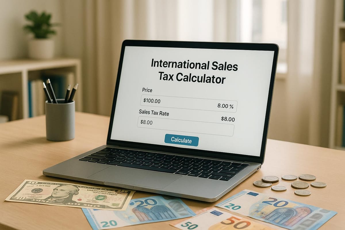 International Sales Tax Calculator