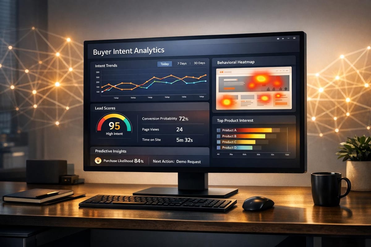 How AI Detects Buyer Intent in Real Time